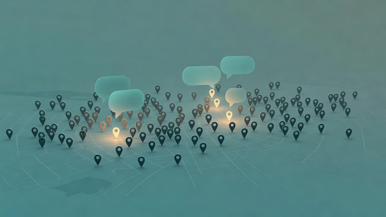 Getting recommended inside Google Ask Maps in 2026 A conversational map interface answering a natural-language local search question with a shortlist of recommended businesses