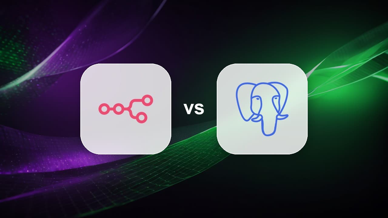 n8n Data Tables vs an external database The n8n logo and the PostgreSQL logo side by side, representing the choice between n8n Data Tables and an external database