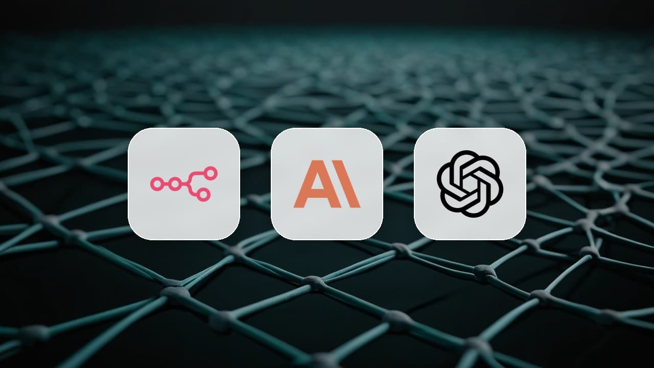 Testing n8n AI agents with evaluations before production n8n, Anthropic and OpenAI logos on a dark tech background representing n8n AI agent evaluation testing